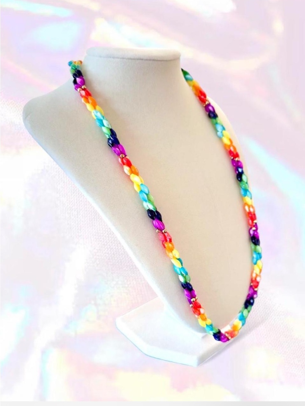 Vintage y2k rainbow 🌈 necklace